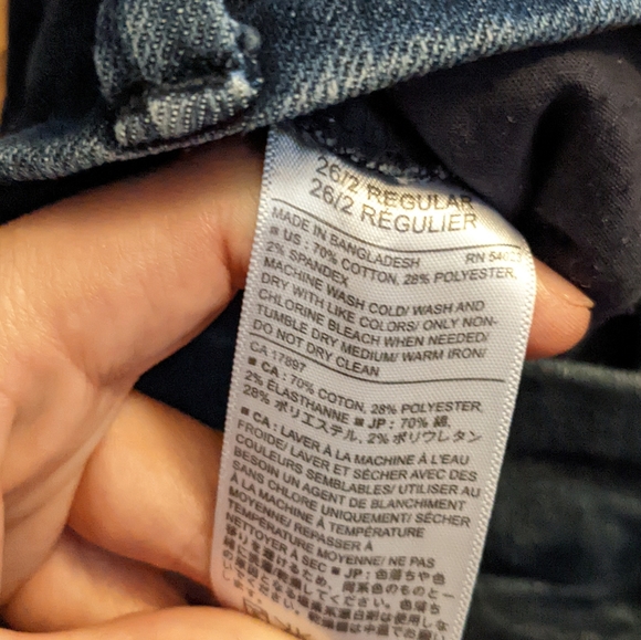 Banana Republic Cropped Pants Women's Size 26/2 - Picture 8 of 8